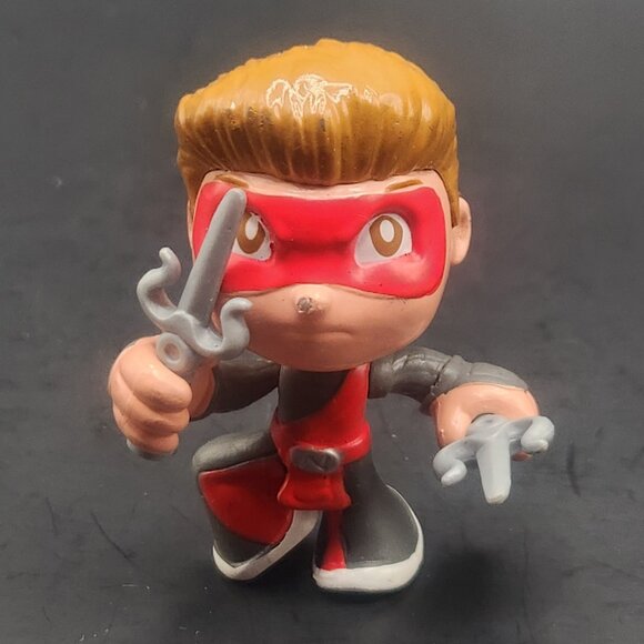 MYSTERY RANCH Other - Ninja Kids Mystery Figure With Weapons Japanese Oni Knives Martial Arts Toy